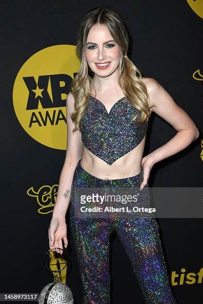 Leana Lovings at the Xbiz Awards Red Carpet in Hollywood, CA.